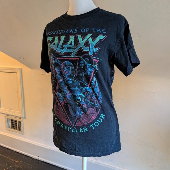 officially licensed guardians of the galaxy interstellar tour t shirt (medium) - Picture 3 of 5